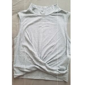 Crop Sleeveless Gray Tank Primark Sz 4